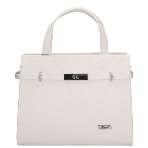 Karen rostbőr táska 9429 bis fehér rózsa