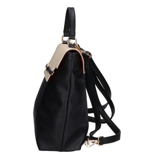 Chiara rostbőr táska E 6017-G fekete arany