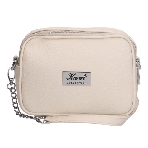 Karen rostbőr oldaltáska 1548 bis bézs