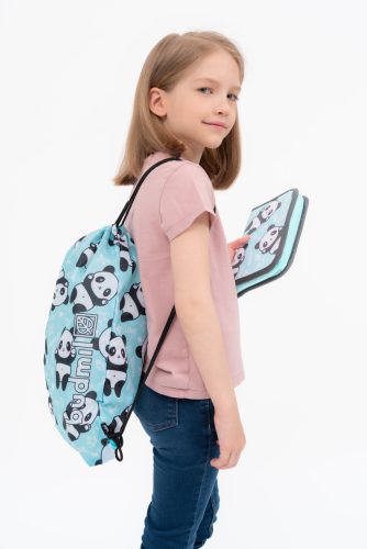Budmil panda macis iskolatáska szett 3 részes
