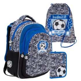 Budmil focis iskolatáska szett 3 részes