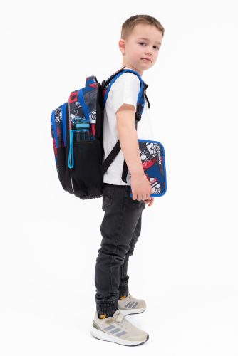 Budmil pókemberes iskolatáska szett 3 részes 