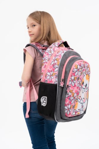 Budmil cicás iskolatáska szett 3 részes