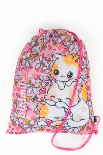 Budmil cicás iskolatáska szett 3 részes