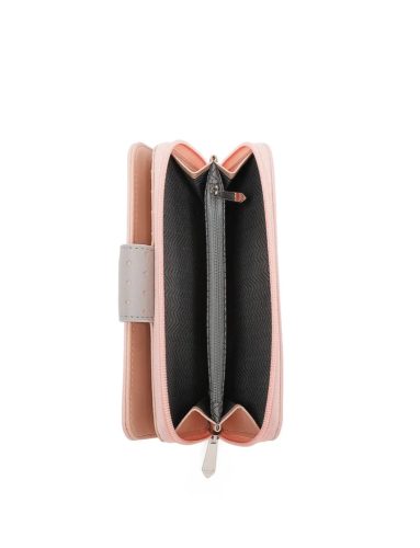 Vuch Florianna Dotty pink nagy cipzáras pénztárca