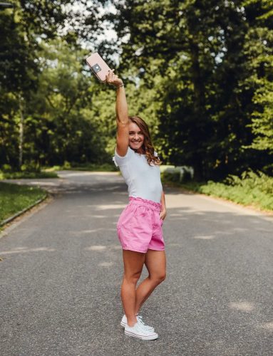 Vuch Fili Design szürke nagy patentos pénztárca