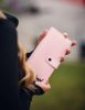 Vuch Hermione Dot pink nagy pöttyös patentos pénztárca