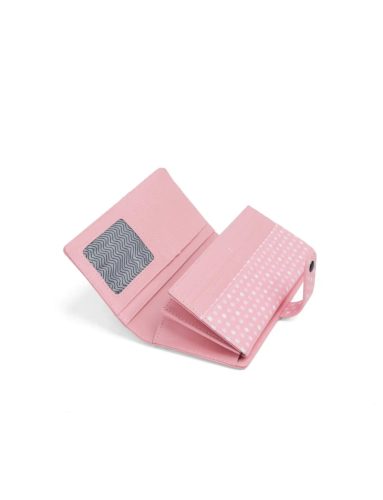 Vuch Hermione Dot pink nagy pöttyös patentos pénztárca