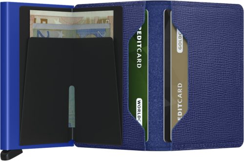 Secrid Slimwallet Crisple Cobalt automata kártyatartó 