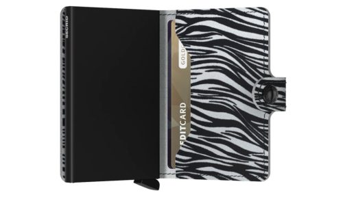 Secrid Miniwallet zebra light grey kártyatartó