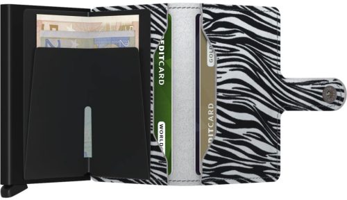 Secrid Miniwallet zebra light grey kártyatartó