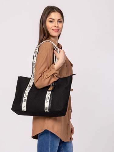 Heavy Tools ERDITA fekete női nagy méretű válltáska