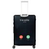 Travelite nagy méretű bőröndhuzat L fekete telefonhívás 317-05