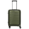 Travelite Air Base S laptoptartós kabinbőrönd olive