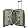 Travelite Air Base S laptoptartós kabinbőrönd olive
