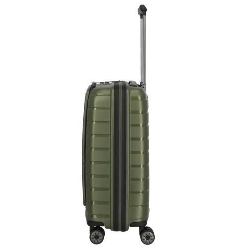 Travelite Air Base S laptoptartós kabinbőrönd olive