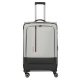 Travelite Crosslite L bővíthető nagy méretű bőrönd natur