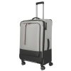 Travelite Crosslite L bővíthető nagy méretű bőrönd natur