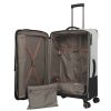 Travelite Crosslite L bővíthető nagy méretű bőrönd natur