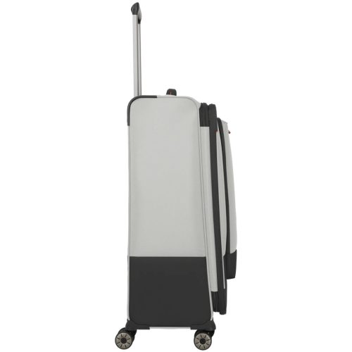Travelite Crosslite L bővíthető nagy méretű bőrönd natur