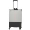 Travelite Crosslite L bővíthető nagy méretű bőrönd natur