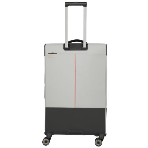 Travelite Crosslite L bővíthető nagy méretű bőrönd natur