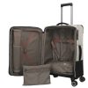 Travelite Crosslite M bővíthető közepes bőrönd natur