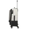 Travelite Crosslite M bővíthető közepes bőrönd natur