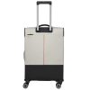Travelite Crosslite M bővíthető közepes bőrönd natur