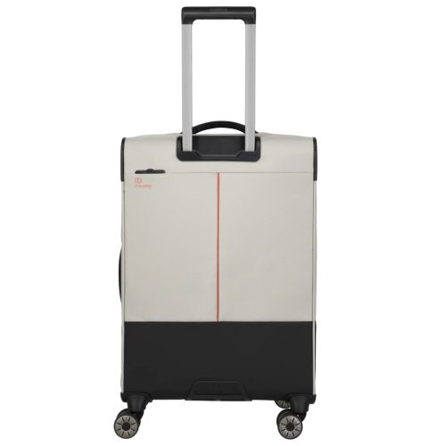 Travelite Crosslite M bővíthető közepes bőrönd natur
