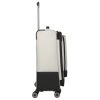 Travelite Crosslite M bővíthető közepes bőrönd natur