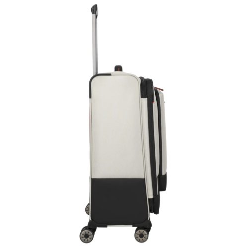 Travelite Crosslite M bővíthető közepes bőrönd natur