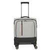 Travelite Crosslite S 4w négy kerekű kabin bőrönd natur