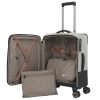 Travelite Crosslite S 4w négy kerekű kabin bőrönd natur