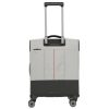 Travelite Crosslite S 4w négy kerekű kabin bőrönd natur