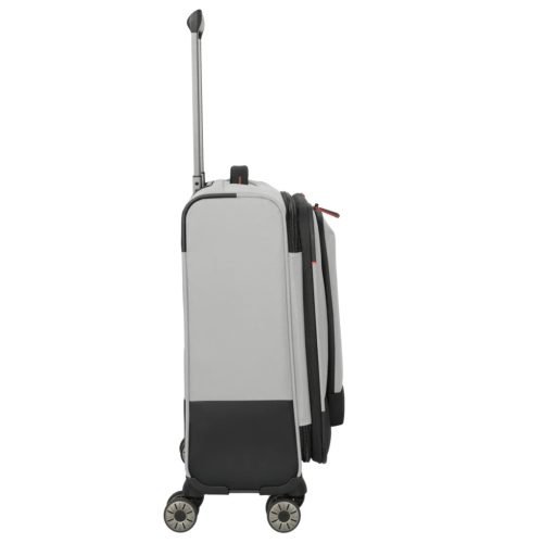 Travelite Crosslite S bővíthető kabinbőrönd natur