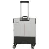 Travelite Crosslite S bővíthető kabinbőrönd natur
