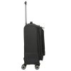 Travelite Crosslite S bővíthető kabinbőrönd fekete