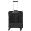 Travelite Crosslite S bővíthető kabinbőrönd fekete