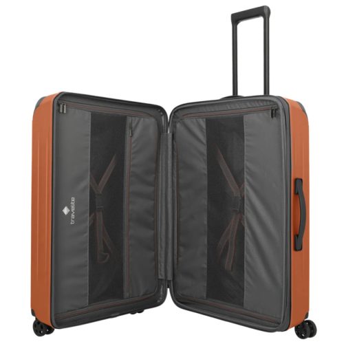 Travelite Dynamic L nagy méretű bőrönd barna