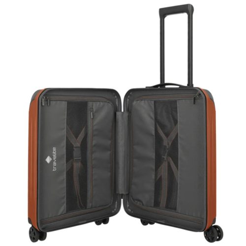 Travelite kabin bőrönd Dynamic S barna