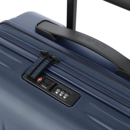 Travelite Dynamic L nagy méretű bőrönd kék