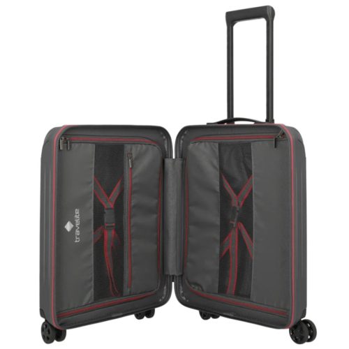 Travelite kabin bőrönd Dynamic S antracit