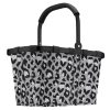 Reisenthel Carrybag frame leo nero női bevásárló kosár BK7081