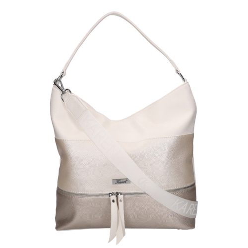 Karen rostbőr táska 1713 fehér pezsgő