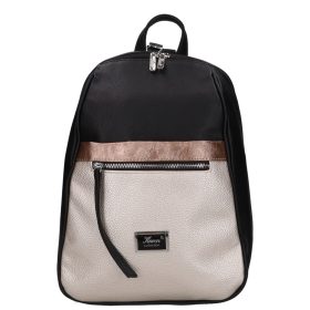 Karen rostbőr hátizsák N 242 fekete pezsgő