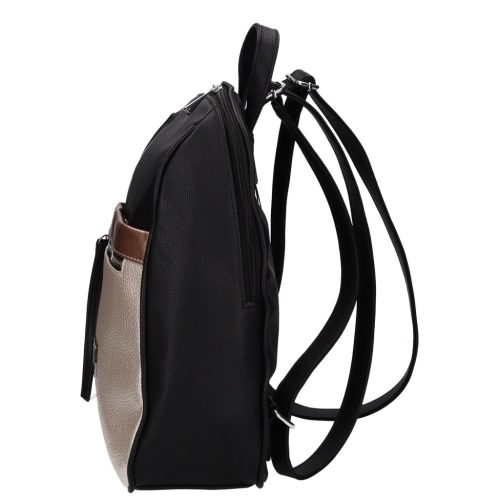 Karen rostbőr hátizsák N 242 fekete pezsgő