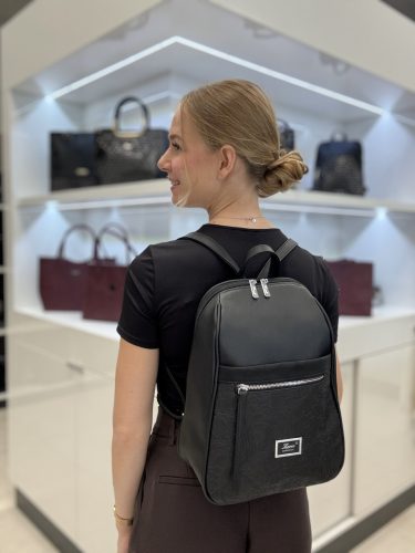 Karen rostbőr hátizsák N 242 fekete pezsgő