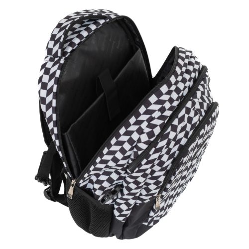 Budmil Edwin hátizsák fekete fehér 10110149/S85