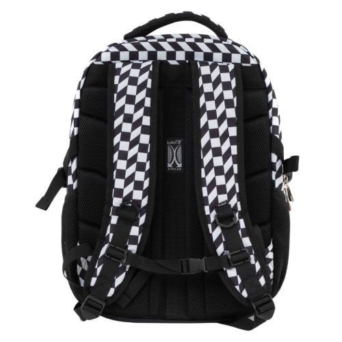 Budmil Edwin hátizsák fekete fehér 10110149/S85